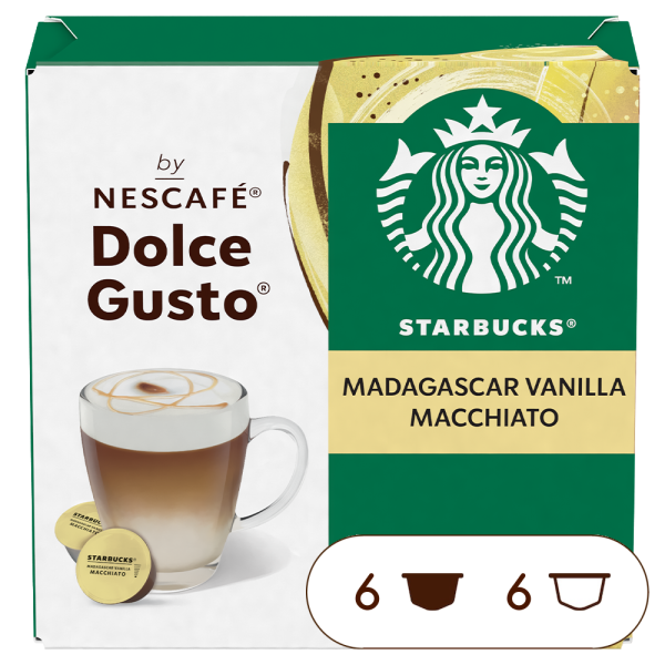  Starbucks® Madagascar Vanilla Macchiato